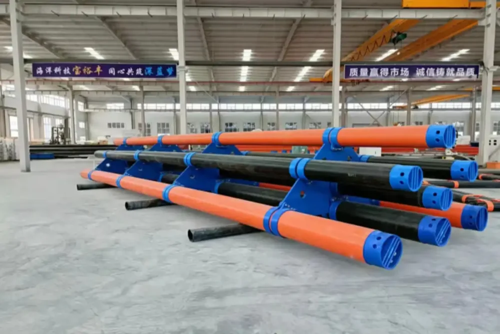 Engineered offshore breakwater barrier in Jimo Qingdao for aquaculture wave protection and asset security