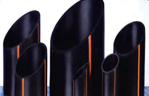 Bulk supply of specialized polyethylene HDPE gas pipes for industrial and urban projects.
