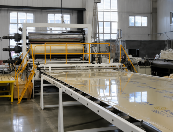 Production line for custom food-grade PP sheets used in RAS fish tank manufacturing
